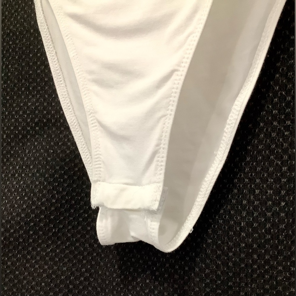 White Wire V Bodysuit - Picture 3 of 5